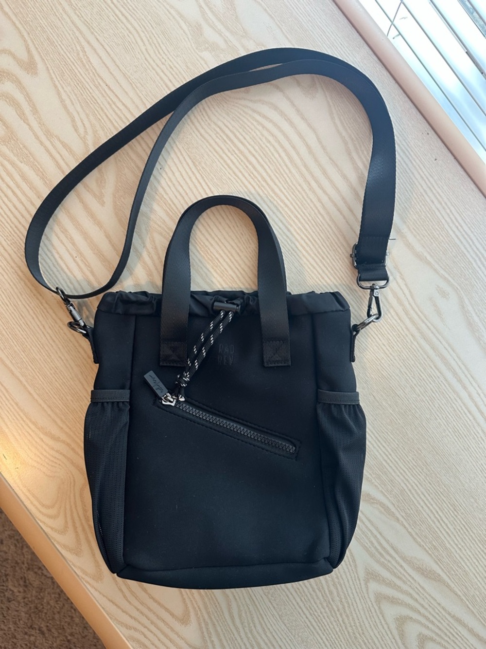 Rad Rev Bucket Crossbody, Black